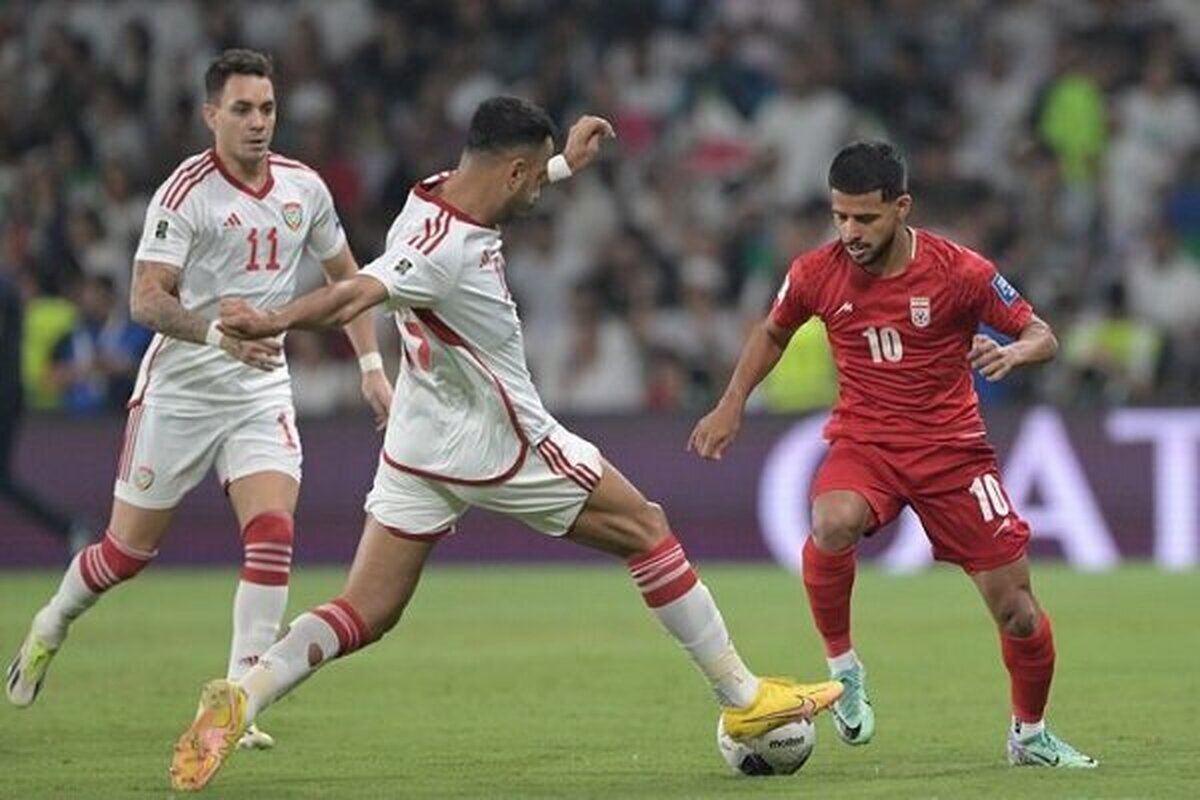 نتیجه بازی فوتبال ایران و امارات