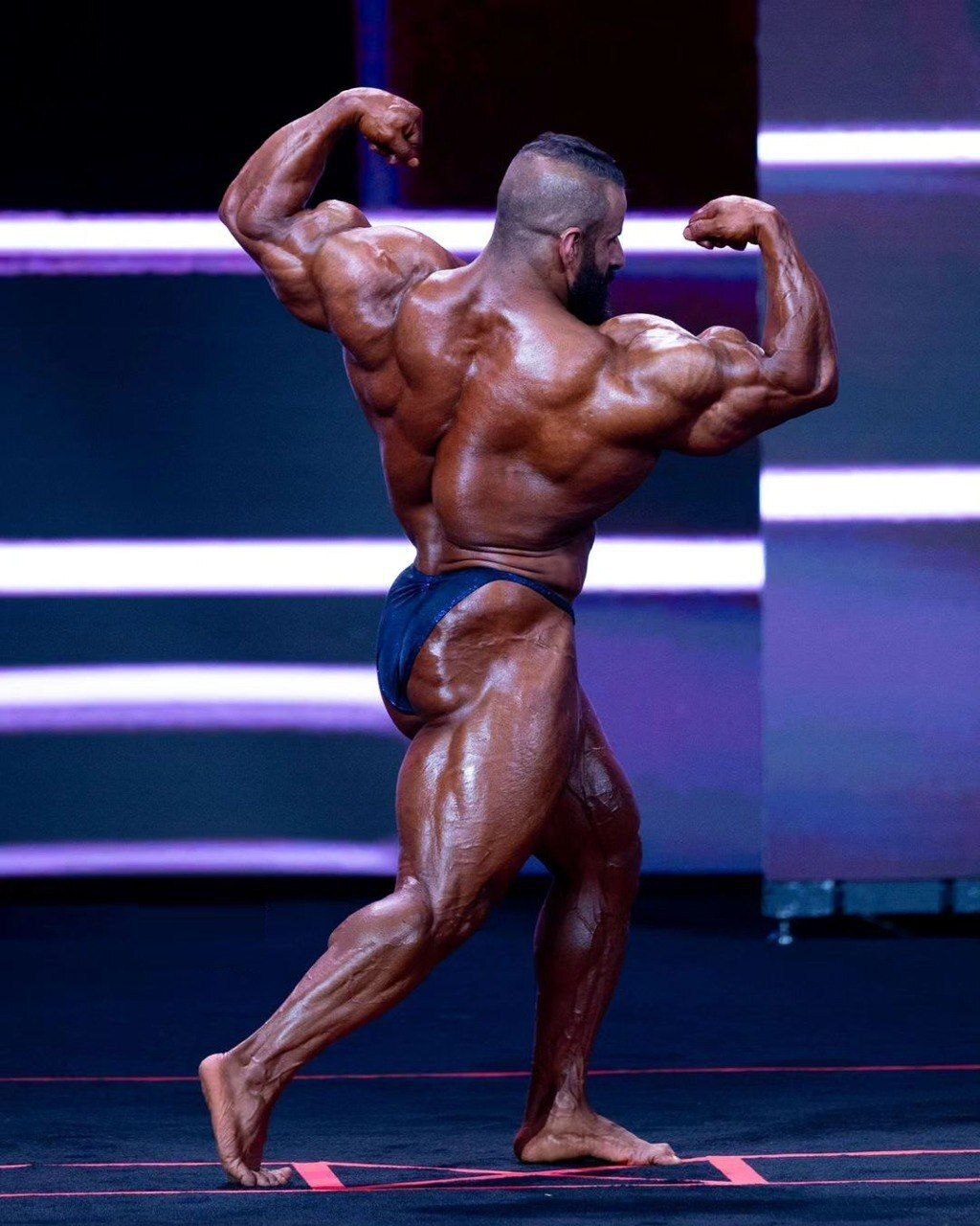 فیگورهای انفرادی هادی چوپان در فینال مسترالمپیا ۲۰۲۴