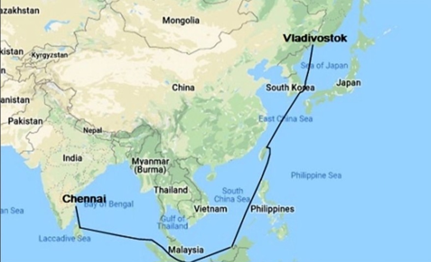 برتری کریدور شمال-جنوب بر مسیر چنای-ولادی وستوک