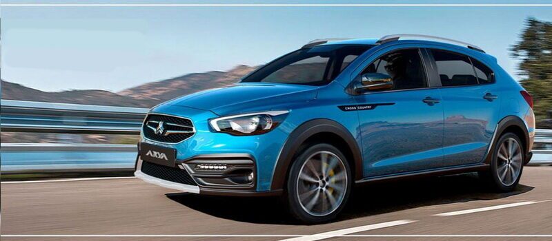 مشخصات خودروی شاسی بلند آریا سایپا