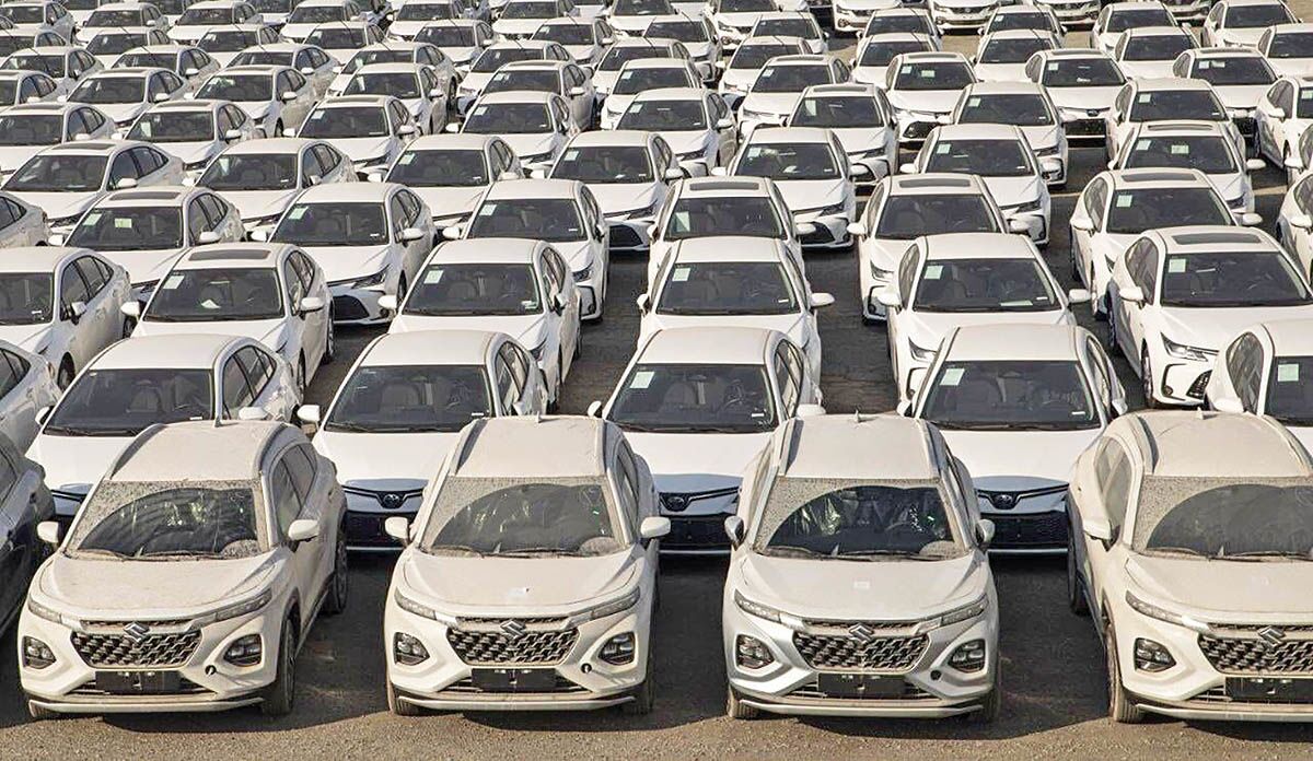 لیست خودروهای وارداتی