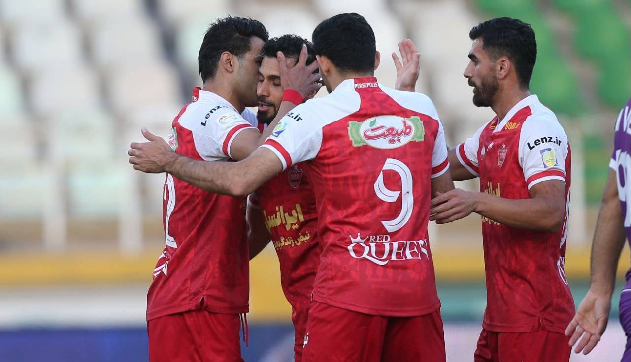 نتیجه بازی پرسپولیس هوادار + خلاصه بازی