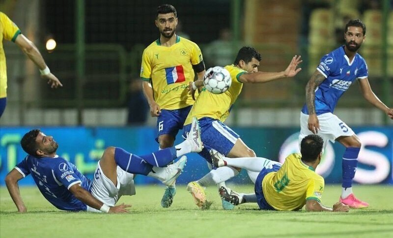 زمان بازی استقلال و صنعت نفت آبادان