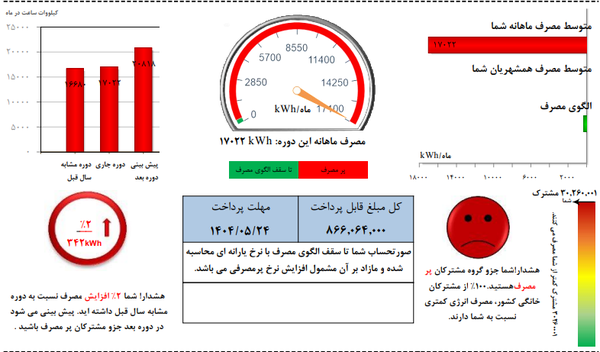 افشای قبض پرمصرف‌ترین مشترک برق ایران