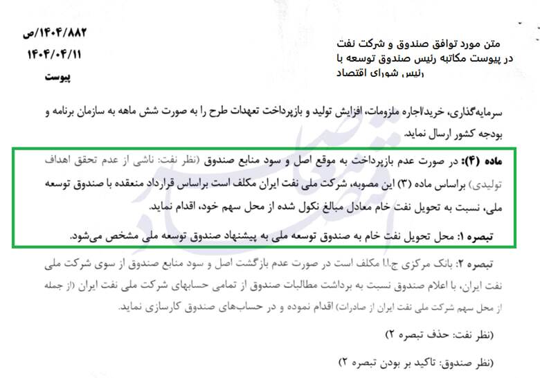 ابهام در تضمین سود ارزی سرمایه‌گذاری جدید صندوق توسعه ملی