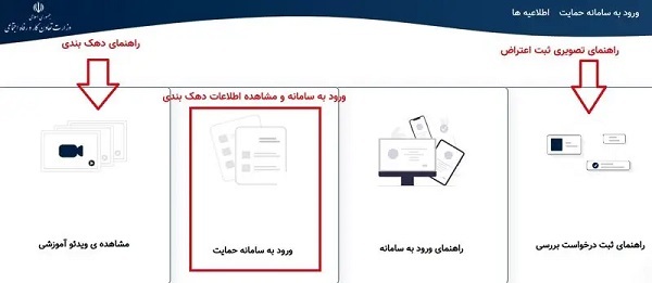 آدرس سامانه اعتراض به قطع یارانه