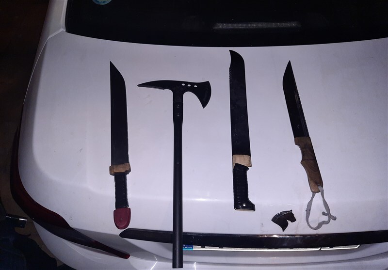 زمین‌گیر شدن اوباش تهران وقت قرار دعوا با حمله پلیس ویژه + فیلم