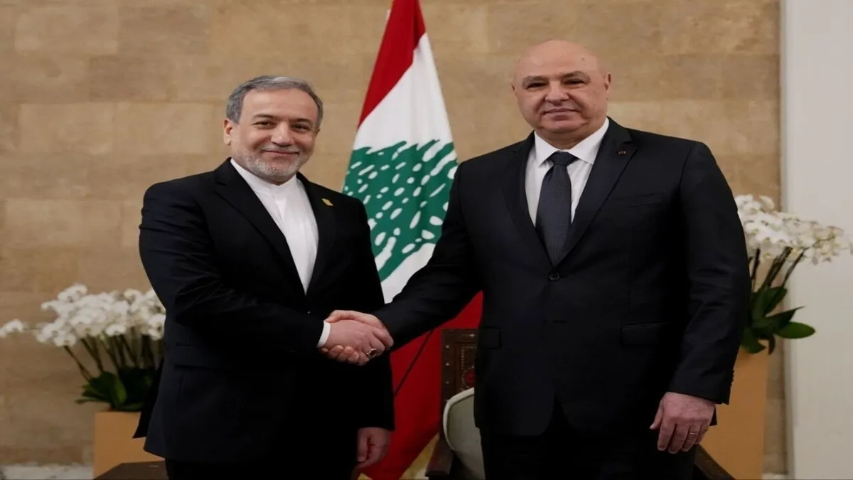 دیدار وزیر امور خارجه با رئیس جمهور لبنان