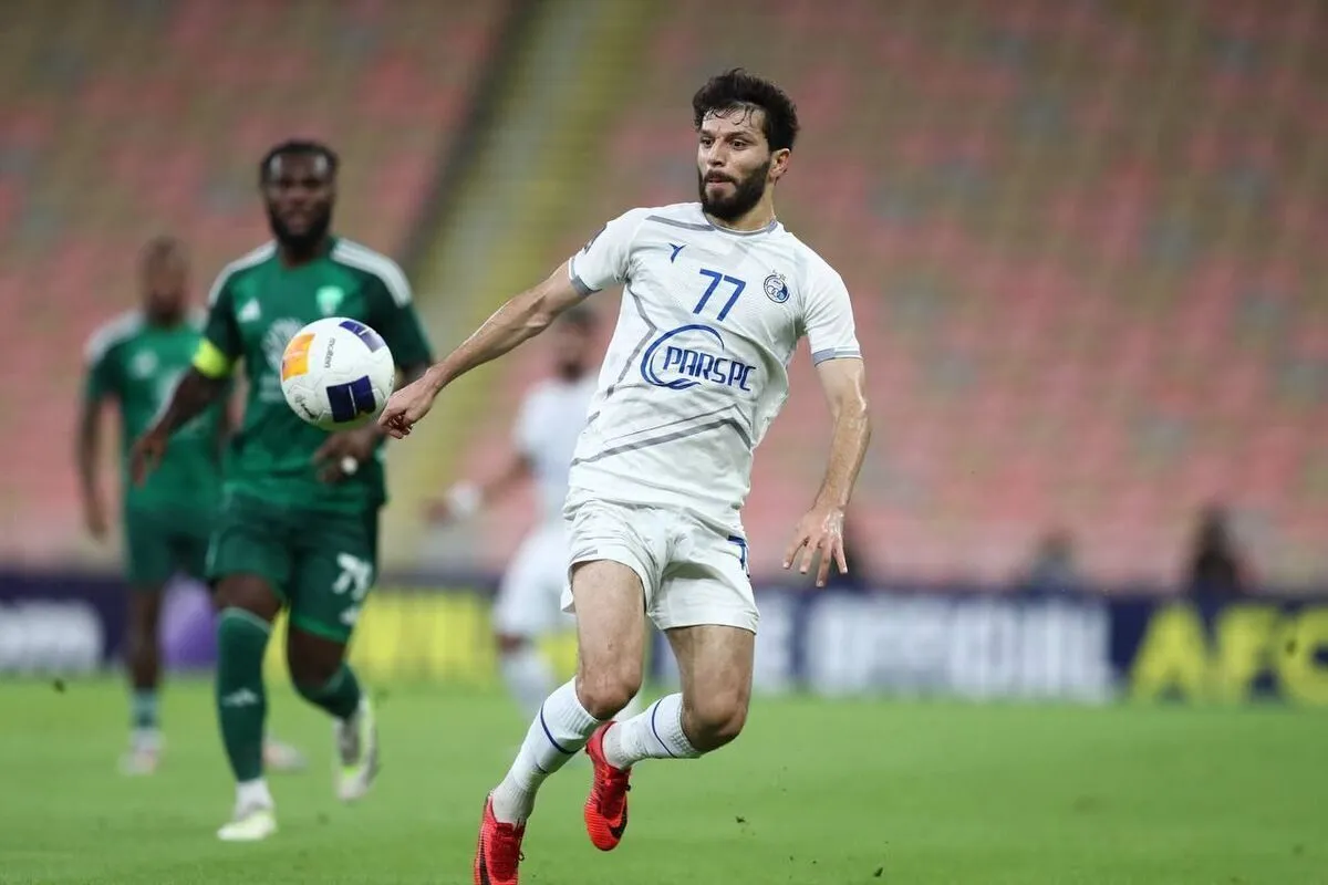 نتیجه بازی استقلال و الاهلی عربستان + خلاصه بازی و فیلم گل ها