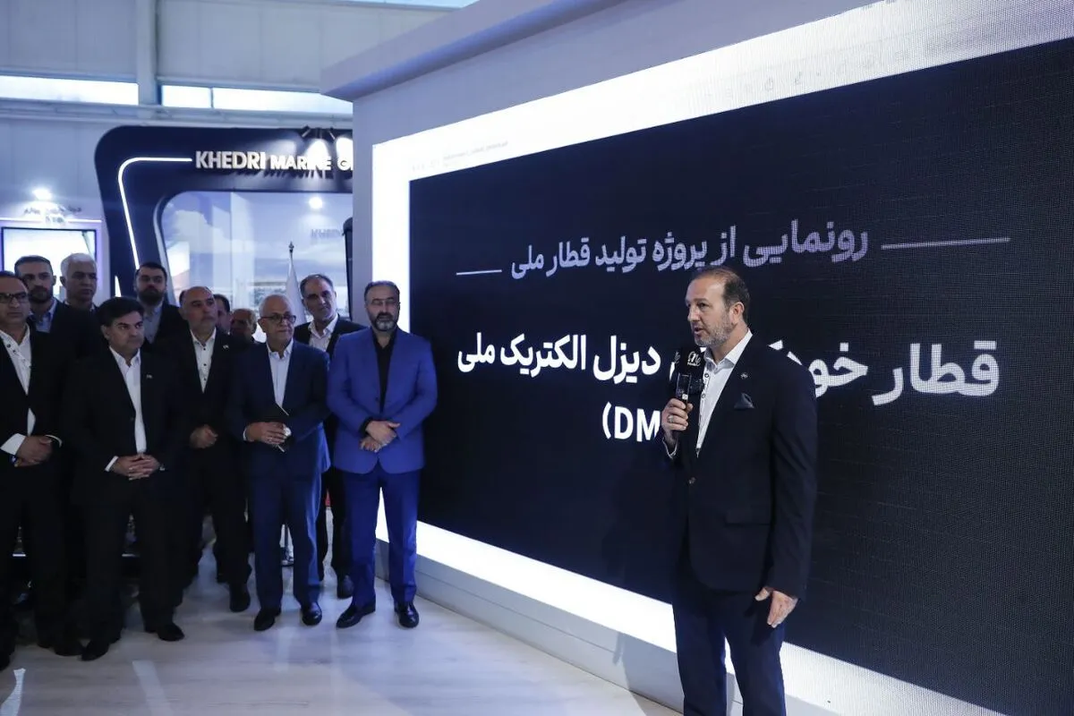 ناوگان ریلی کشور به قطار خودکشش دیزل‌الکتریک ملی مجهز می‌شود