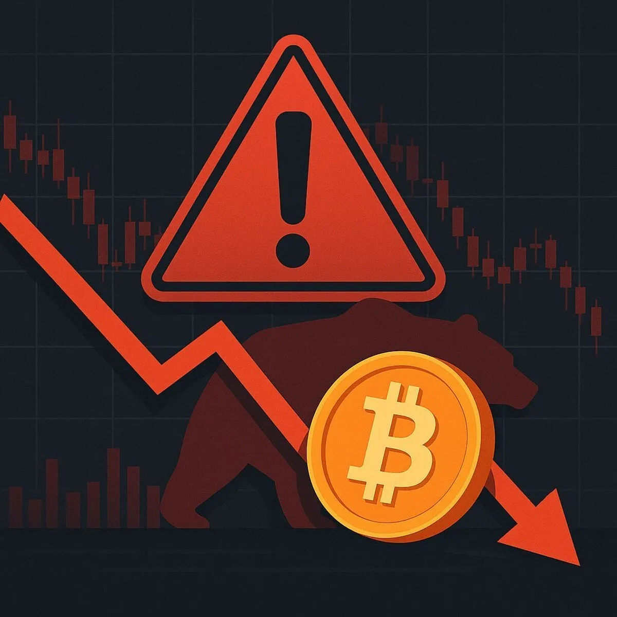 بازار کریپتو در وضعیت هشدار؛ فشار فروش در بیت‌کوین افزایش یافت