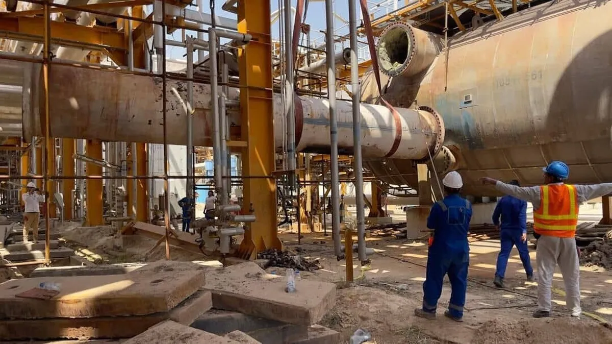 تعمیرات اساسی در مجتمع گاز پارس جنوبی زودتر از موعد پایان یافت