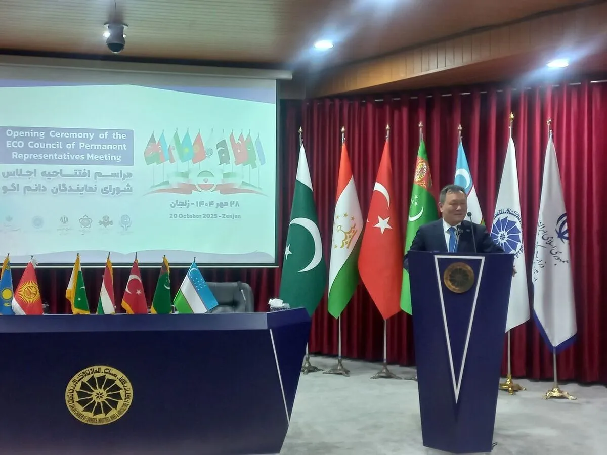 رئیس سازمان اکو: توسعه همکاری‌ منطقه‌ای برای آینده‌ای بهتر ضروری است