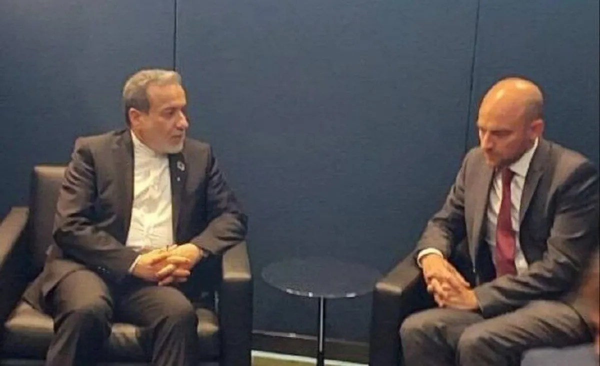 دیدار وزیران امور خارجه ایران و فرانسه