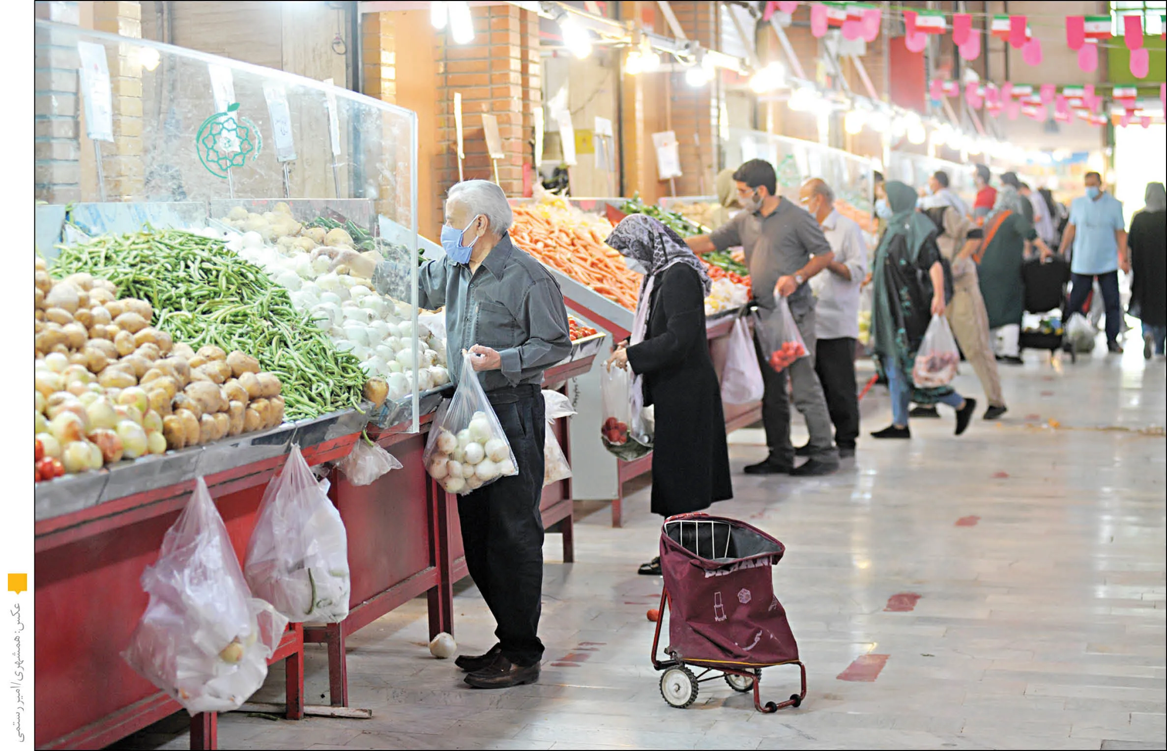 ساعت کار میادین تره‌بار تهران در این روزها افزایش یافت