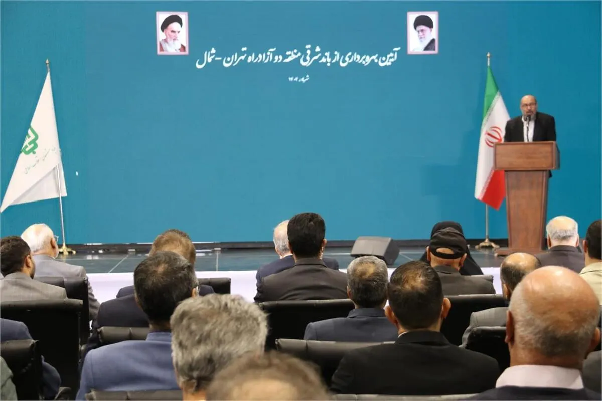 آزادراه تهران-شمال کمتر از ۵ سال دیگر تکمیل می‌شود