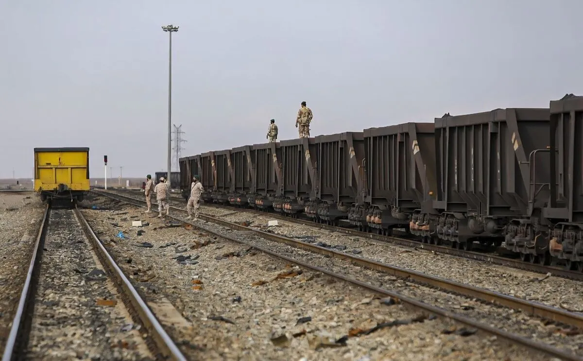 آغاز ساخت ایستگاه قطعه چهارم راه‌آهن خواف-هرات در رباط پریان