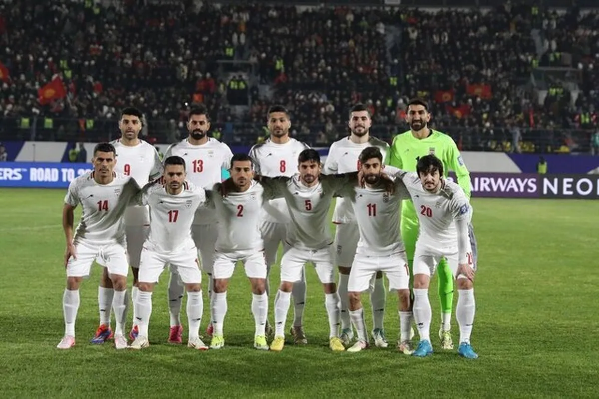 ترکیب ایران مقابل کره شمالی مقدماتی جام جهانی 2026
