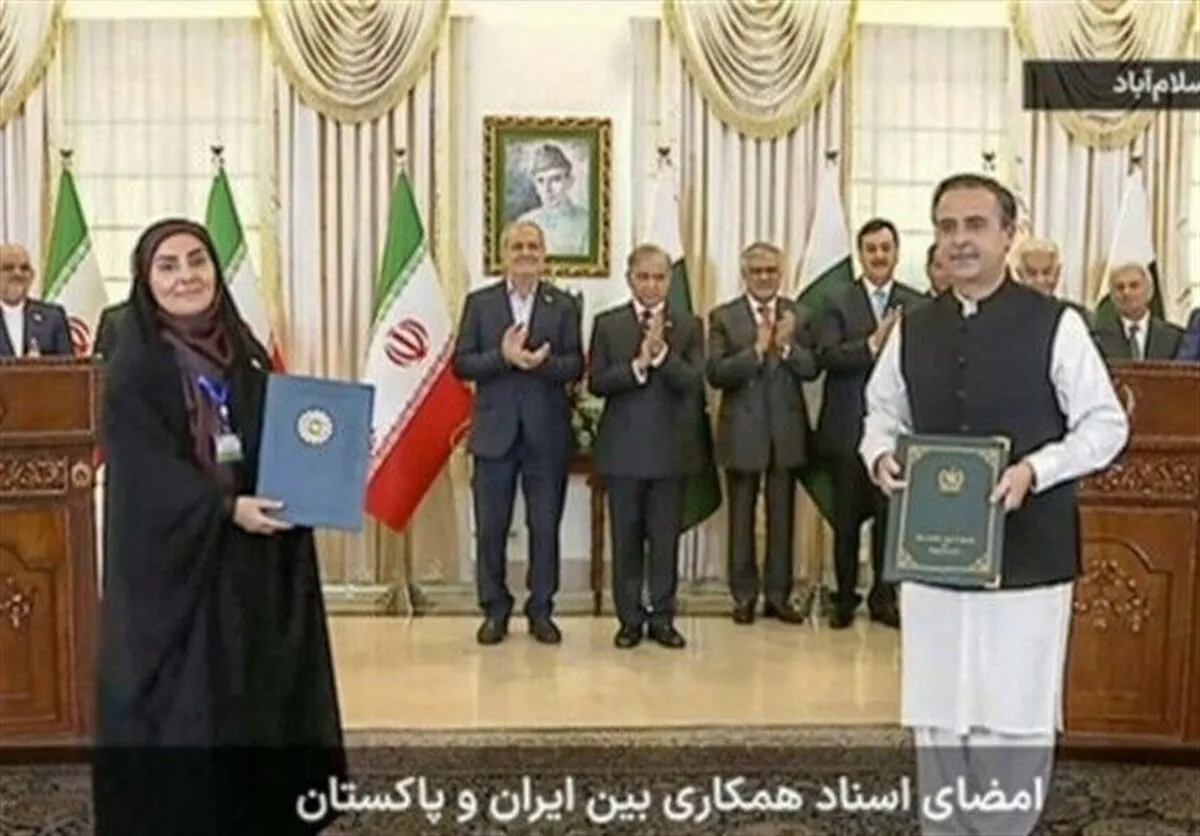 امضای سند همکاری حمل‌ونقل و ترانزیت میان ایران و پاکستان