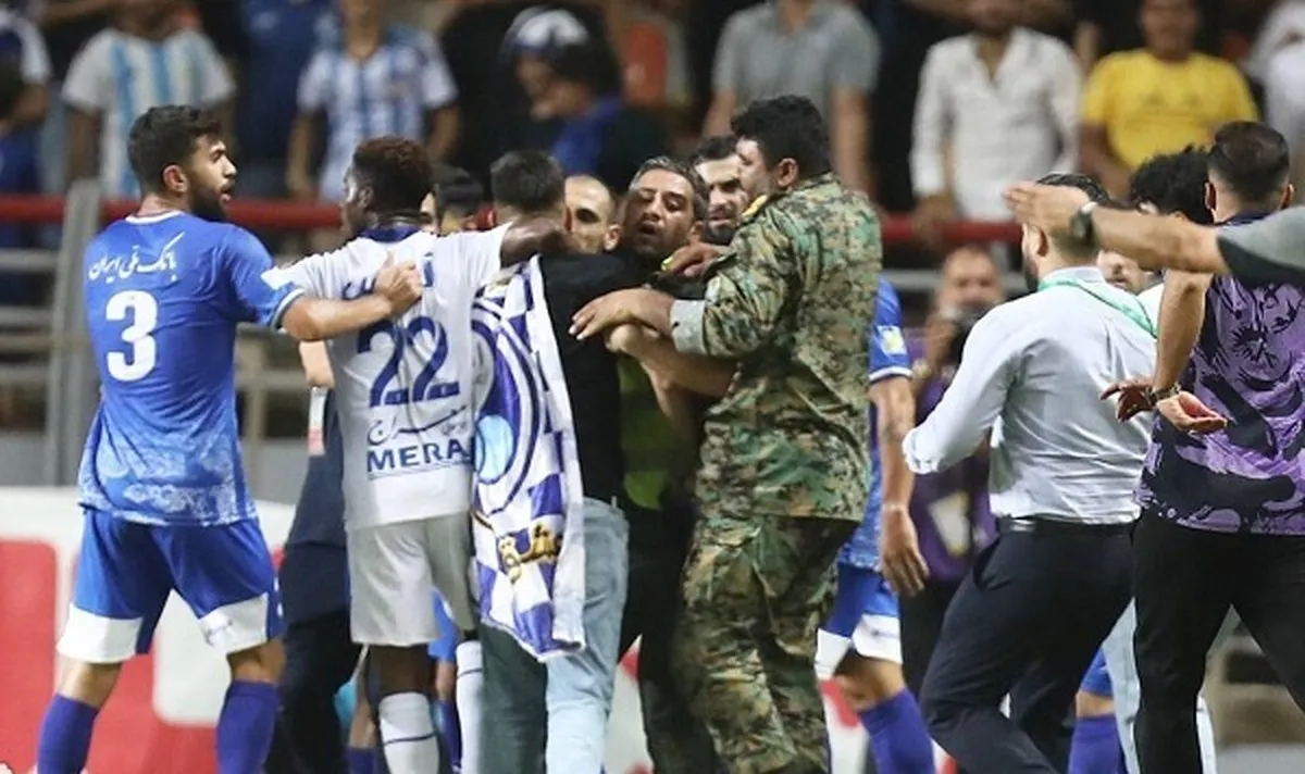 واکنش بازیکن جنجالی به درگیری با رامین رضاییان و ابوالفضل جلالی در دیدار با استقلال