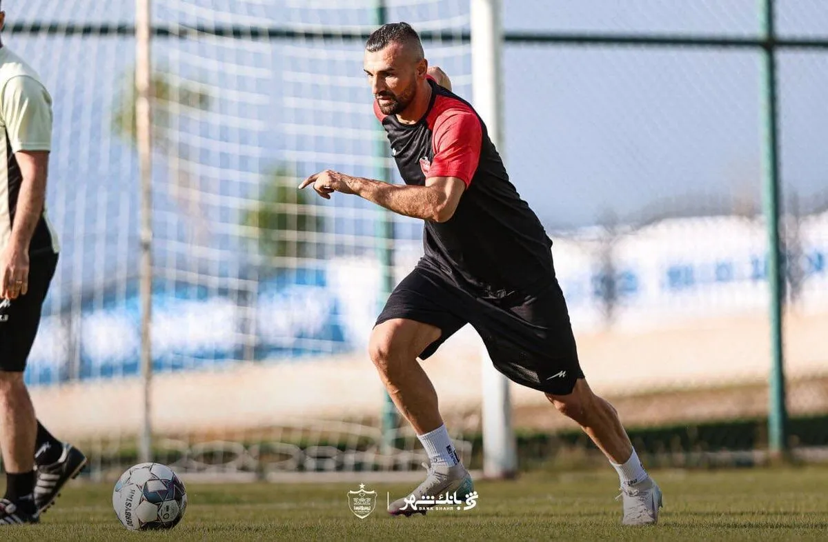 سردار دوباره با پیراهن پرسپولیس دیده شد