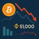 کاهش قیمت بیت‌کوین و خروج ۵۱ هزار واحد از بایننس