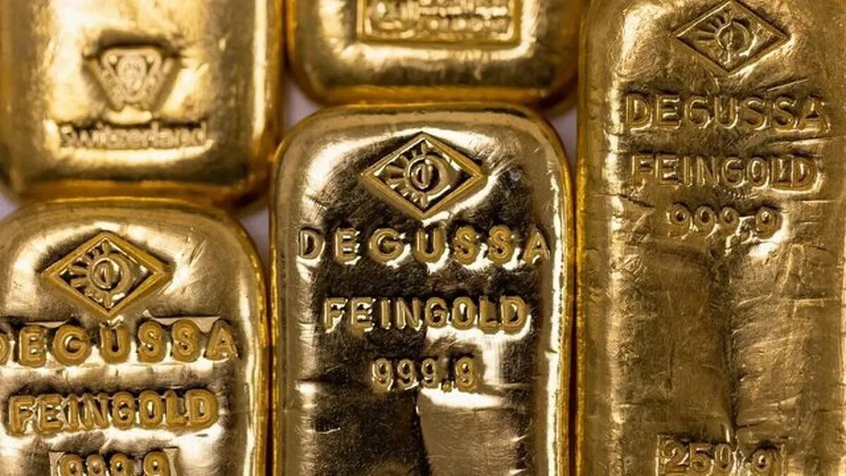 طلای جهانی روی ریل کاهش قیمت افتاد