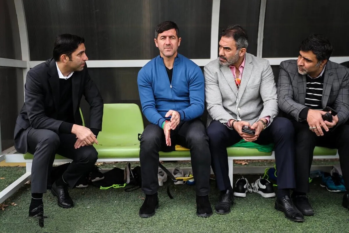 مچ اندازی دوباره آقاکریم با اسکوچیچ در دیدار پرسپولیس و تراکتور