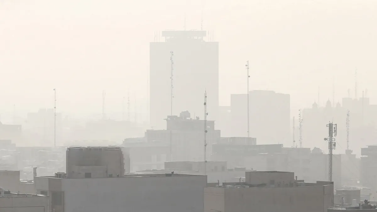 هواشناسی هشدار داد؛ افزایش غلظت آلاینده‌های جوی در شهر‌های پرجمعیت