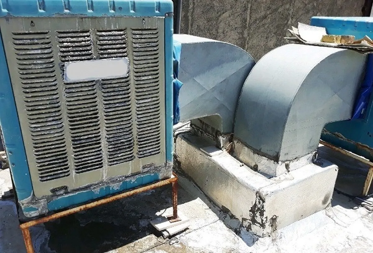 توقیف ۲ برند کولر آبی غیراستاندارد