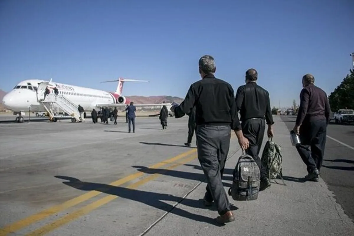 تسهیل پروازهای اربعین حسینی با همکاری عراق