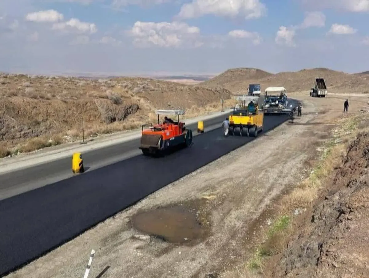 تکمیل ۲۰ کیلومتر دیگر از پروژه دوخطه‌سازی محور قدیم تهران-قم
