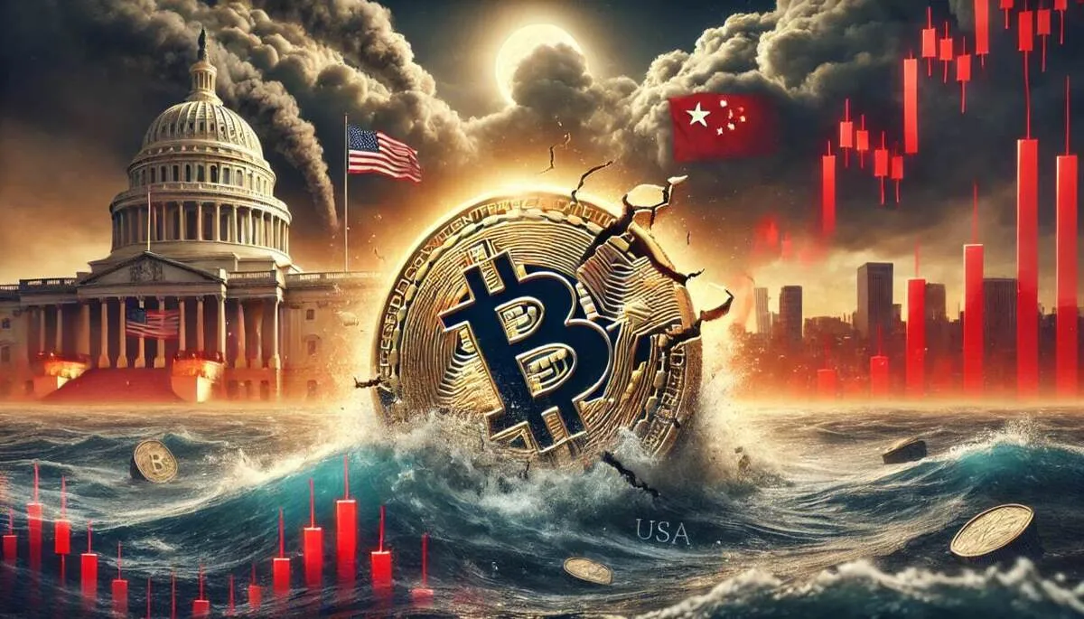 بازار کریپتو تحت تاثیر تنش‌های تجاری و شایعات فروش نهادی