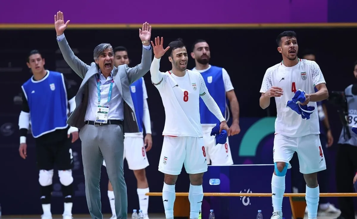 کری سنگین وحید شمسایی بعد از شکست مراکش