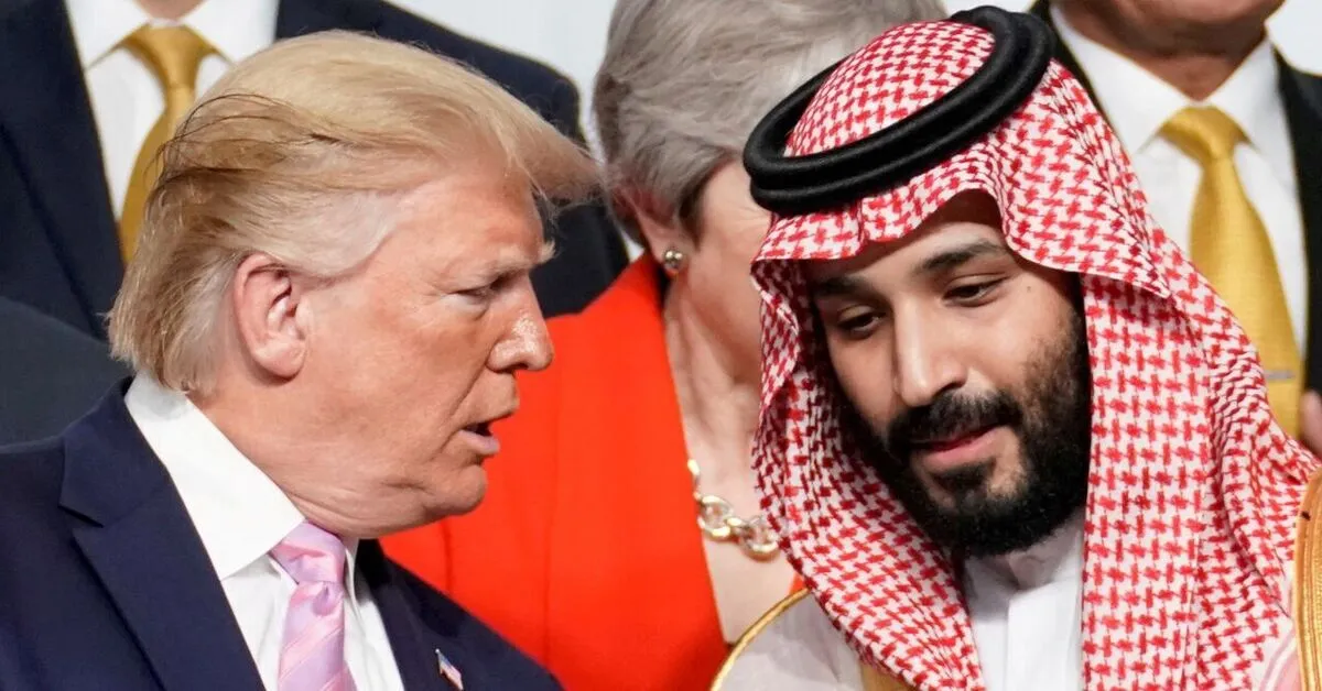 رویترز: ترامپ به دنبال جذب یک تریلیون دلار سرمایه‌گذاری عربستان در آمریکا است