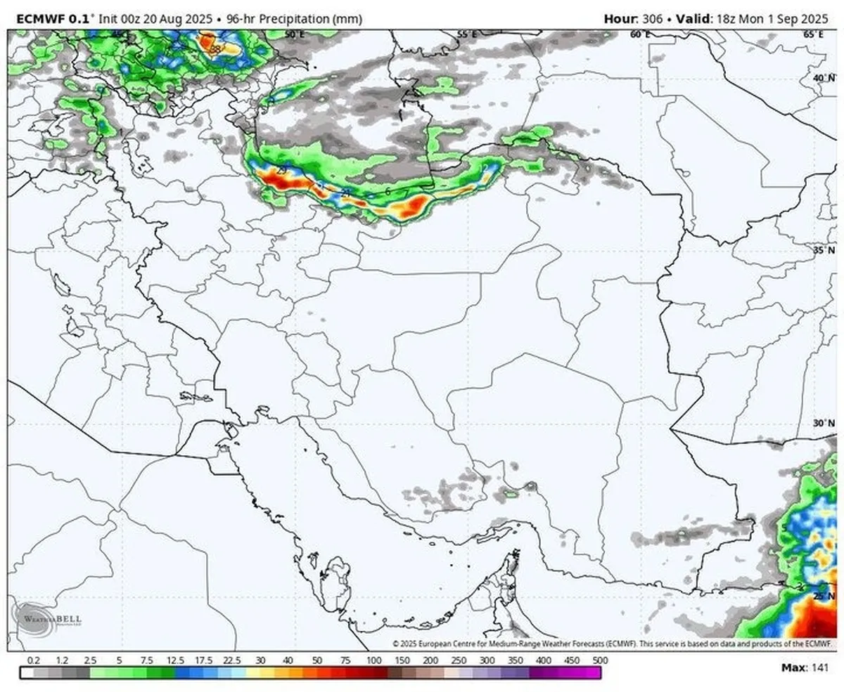 پیش‌بینی آب‌وهوا؛ هشدار وزش باد شدید و گرد و خاک در شرق کشور