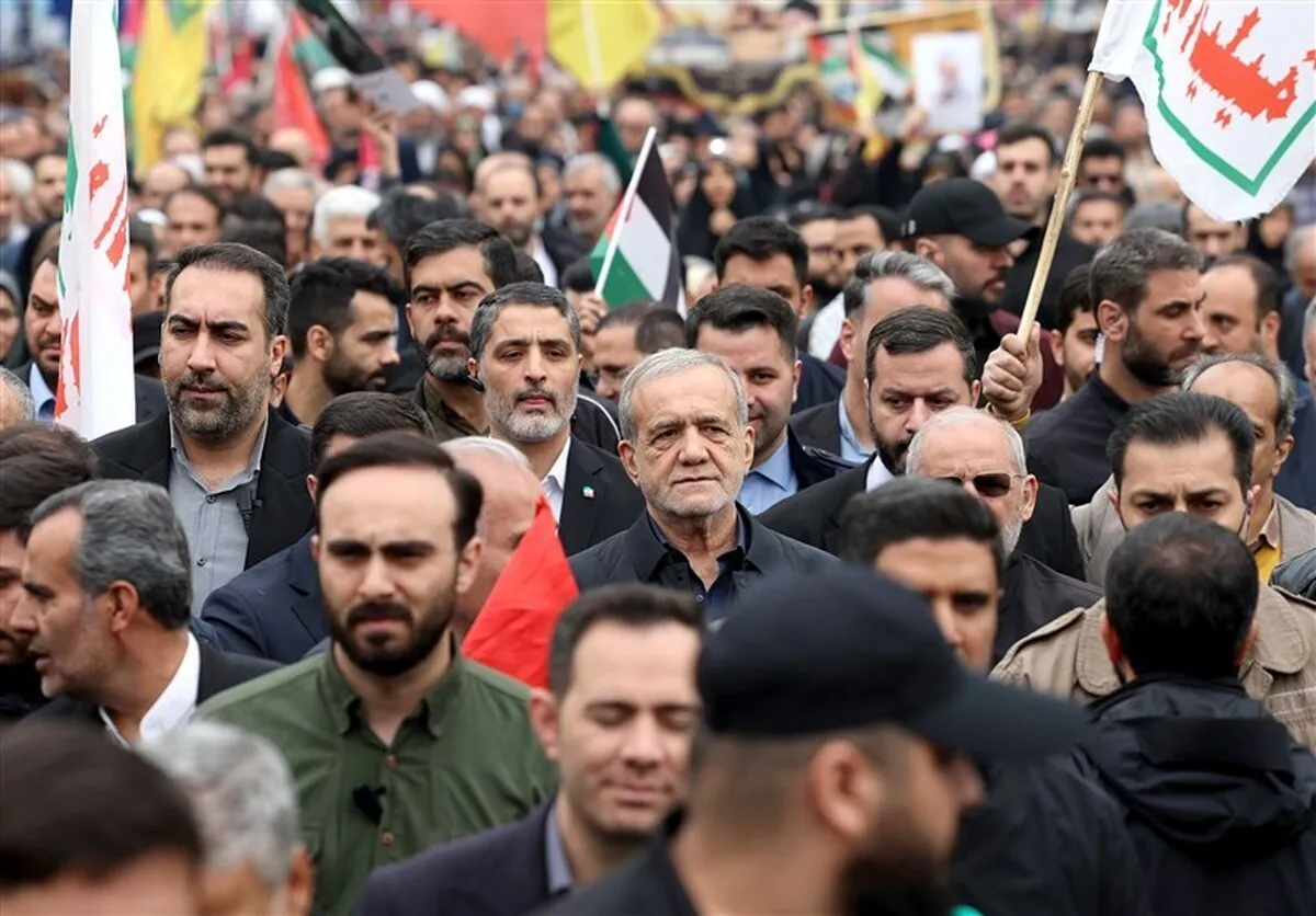 پزشکیان: مدعیان حقوق بشر بگویند مردم غزه چه گناهی دارند