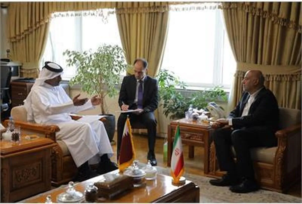 تاکید میدری بر گسترش همکاری‌های اقتصادی ایران و قطر