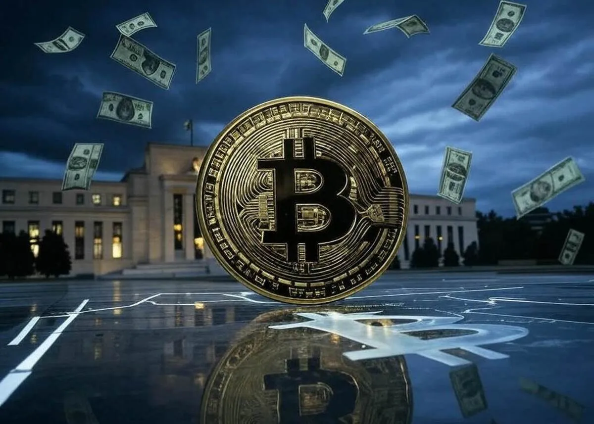 نوسانات بیت‌کوین در سایه بحران فدرال رزرو