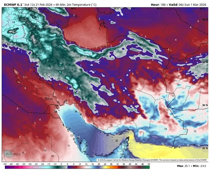 هشدار هواشناسی/ باران و وزش باد شدید در ۱۰ استان