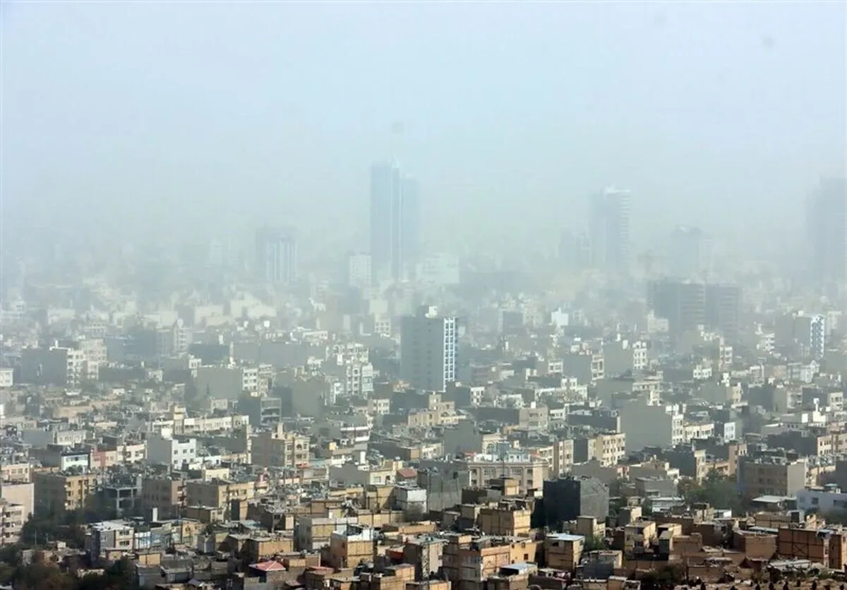 ادامه وضعیت قرمز هوای تهران برای پنجمین روز