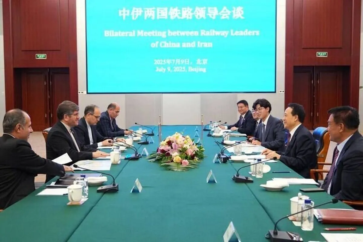 قطارهای کانتینری بین ایران و چین افزایش می‌یابد