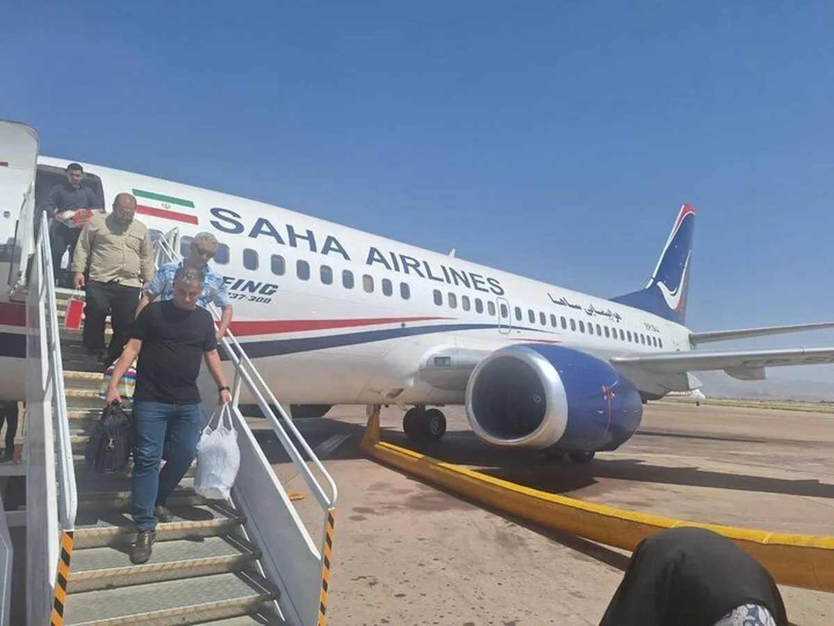 پرواز تهران- اهواز به دلیل بدی آب و هوا به مهرآباد بازگشت