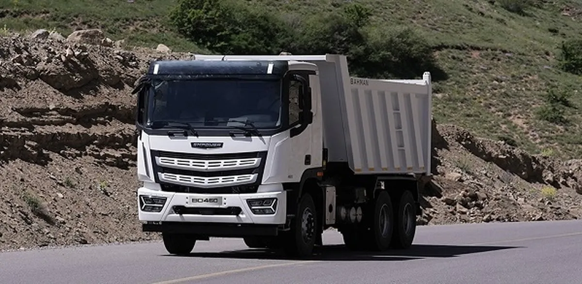 اولین شرایط فروش کشنده BD560 و کامیون کمپرسی BD460 توسط بهمن‌دیزل اعلام شد