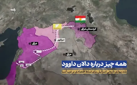 دالان داوود؛ بلند پروازی اسرائیل برای تسلط اقتصادی بر منطقه