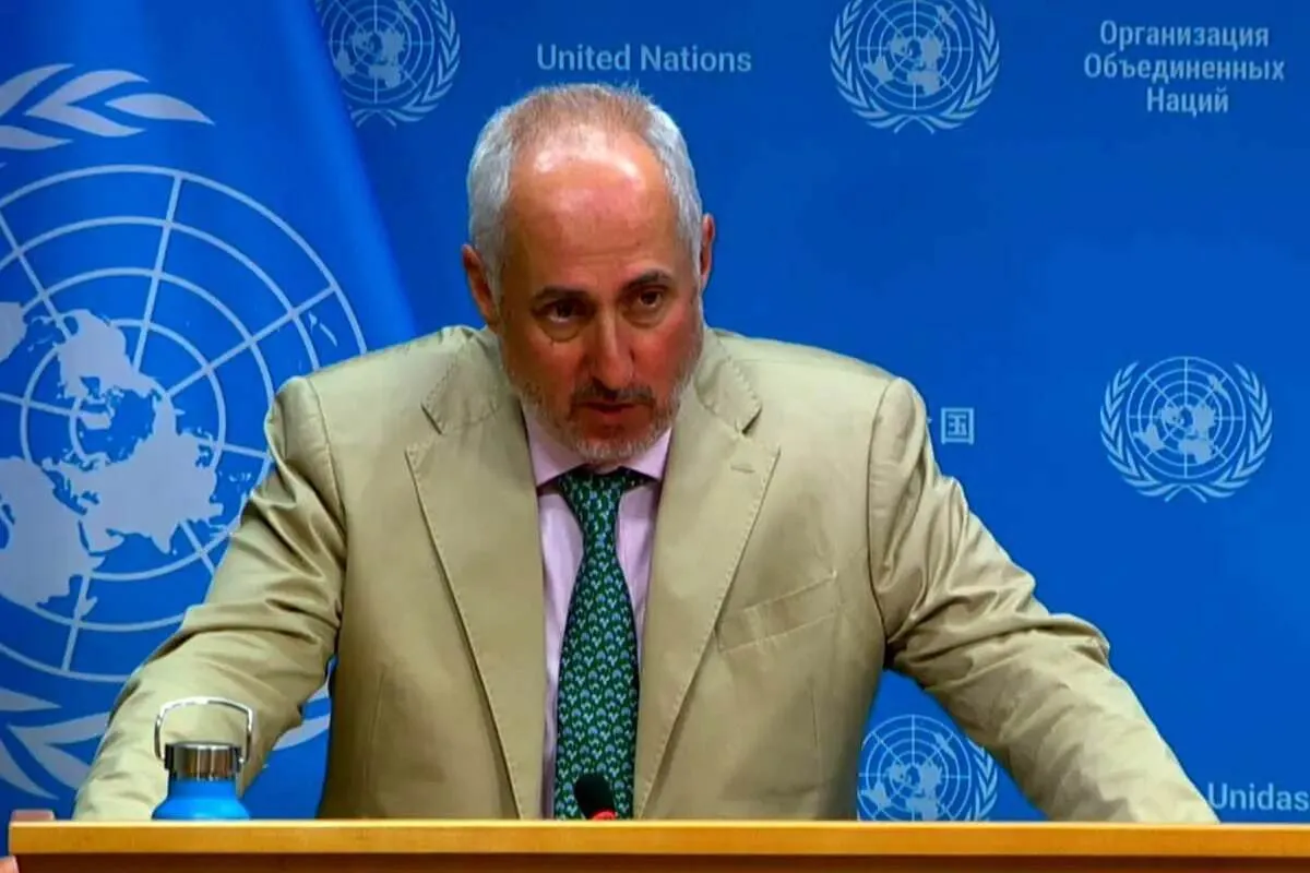 سازمان ملل: امیدواریم موضوع هسته‌ای ایران از طریق دیپلماسی حل‌وفصل شود