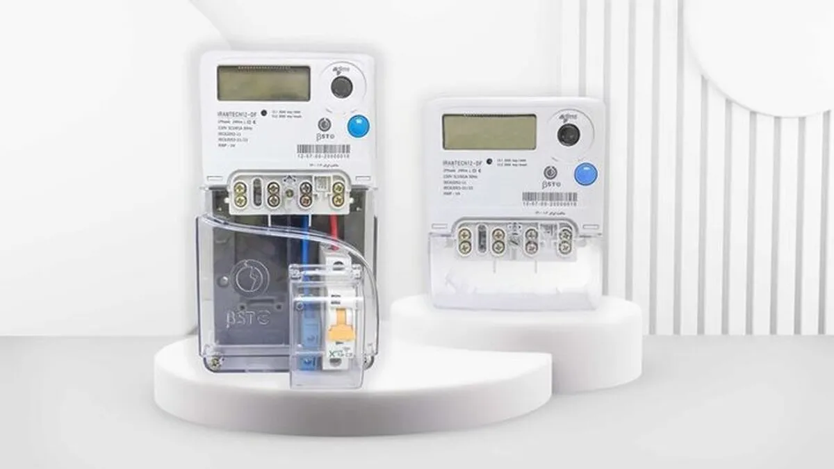 کاهش ۲۰۰۰ مگاواتی مصرف برق با هوشمندسازی کنتورها