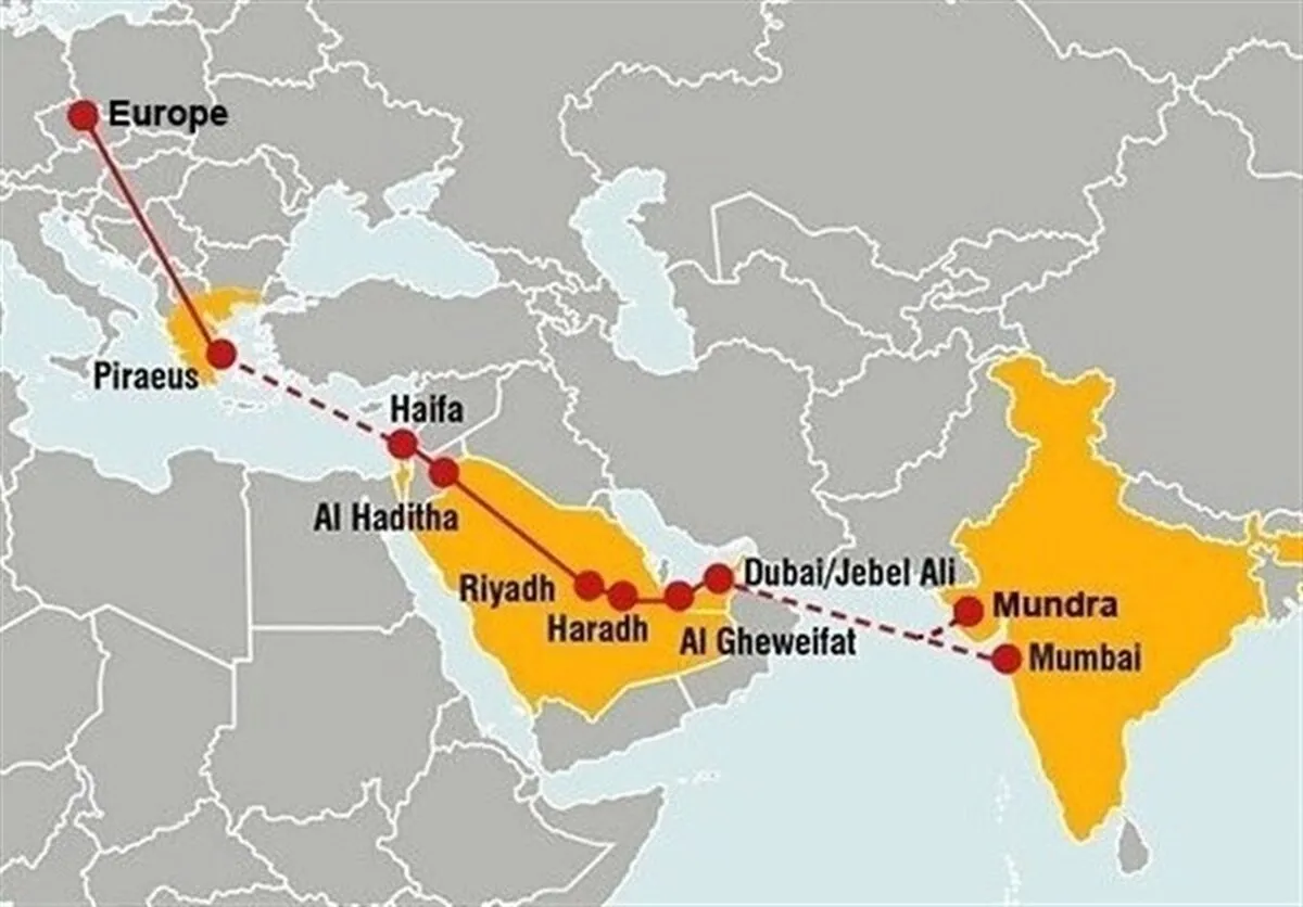 کریدور هند-اروپا؛ توافق قرن ترامپ برای سلطه بر منطقه و مقابله با توسعه چین