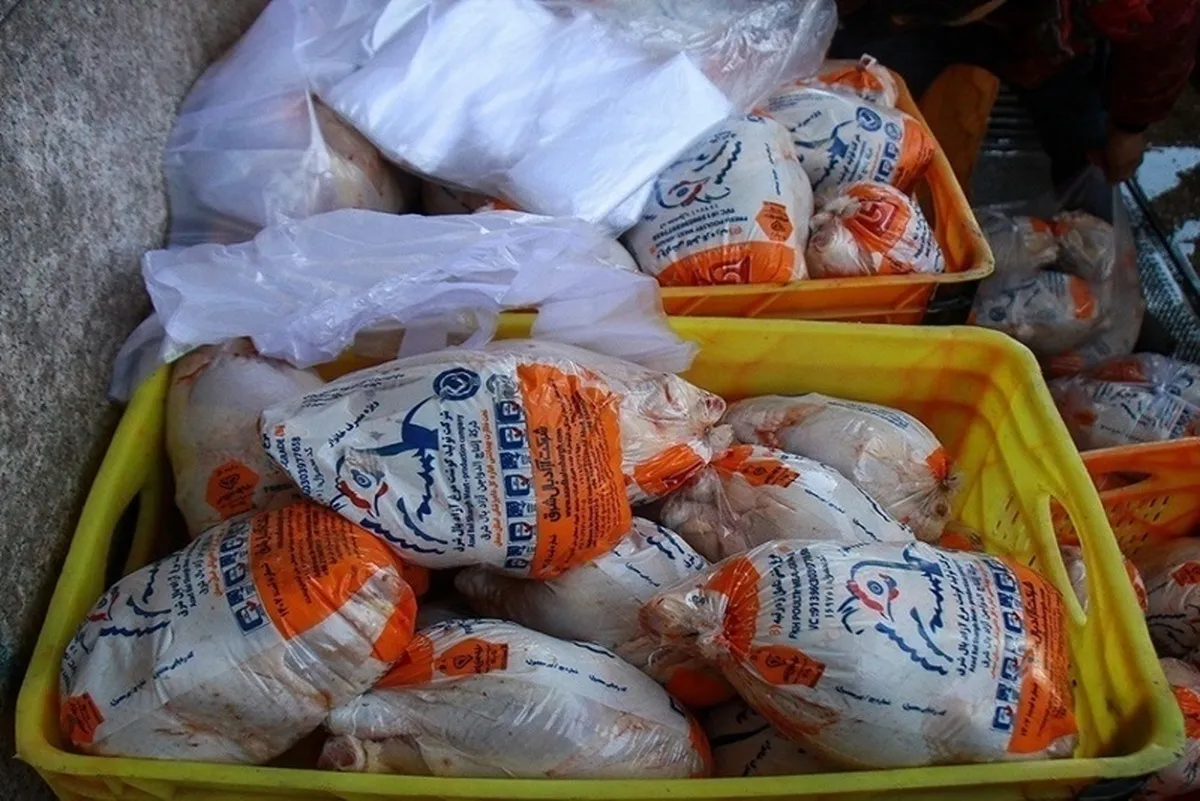 فروش مرغ بالاتر از ۸۵ هزارتومان تخلف است