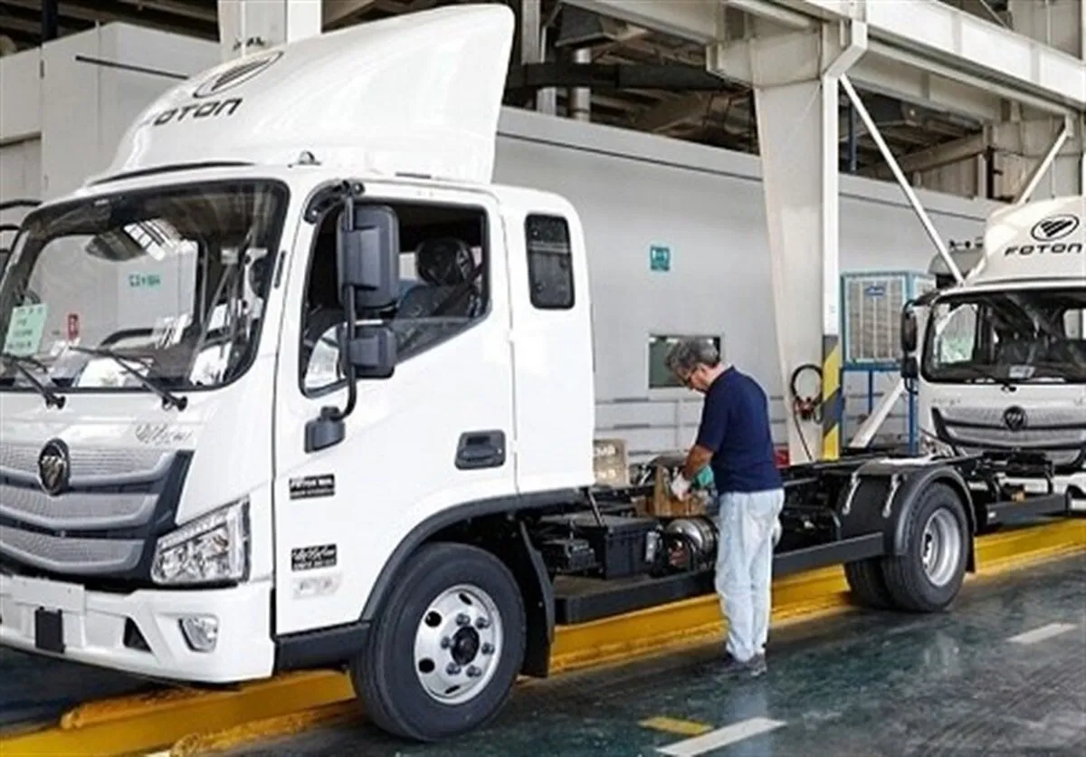 سایپا دیزل رکورد ۶ ساله تولید را شکست